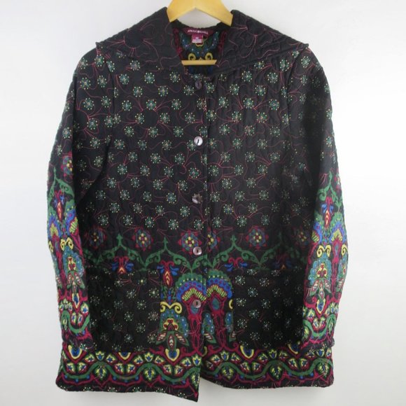 April Cornell Sasha Quilted Jacket Size XS - Picture 5 of 11